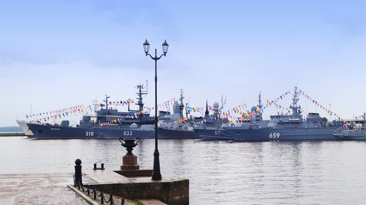 Делегация АО "НПФ "Меридиан" на форуме «Армия -2020» в Кронштадте